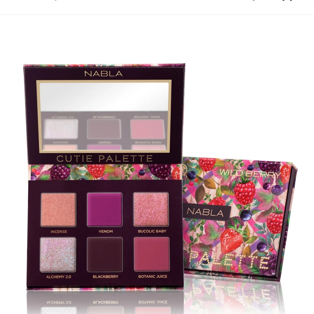 Cutie Palette - WildBerry NABLA / See Info No Box